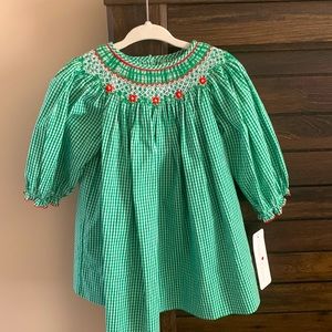 Petit Ami Smocked Dress & Bloomer Set - 18 months WITH TAGS